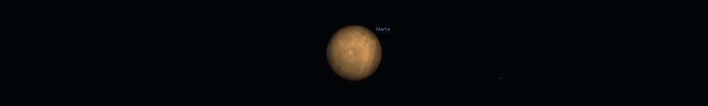 Marte en su punto más cercano
